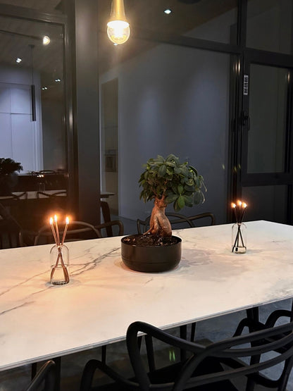 LOT DE 2 CHANDELLES ÉTERNELLES